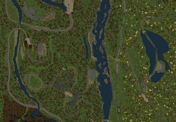 Карта «Речка Нива»версия 1 для SpinTires (v03.03.16)