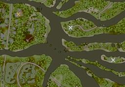 Карта «Речная долина»версия 1.0 для Spintires: MudRunner (v22.03.19)