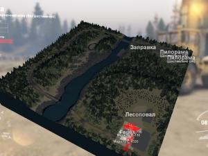 Карта «Reka_256x256m»версия 1 для SpinTires (v03.03.16)
