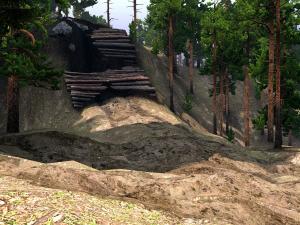 Карта «Рine Trails»версия 1.0 для SpinTires (v03.03.16)