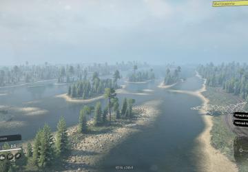 Карта «River edges»версия 15.1 для SnowRunner (v15.1)