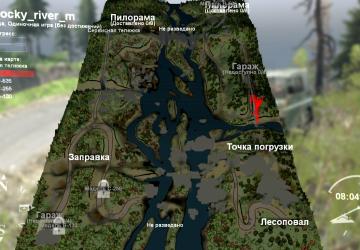 Карта «Rocky River Mountain»версия 1.0 для SpinTires (v03.03.16)