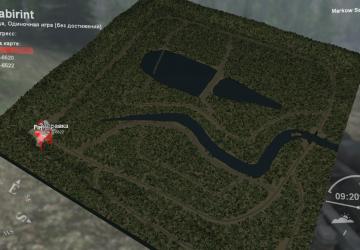 Карта «Russian_ Labirint»версия Версия 1 для SpinTires (v03.03.16)