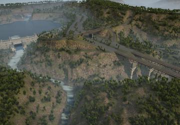 Карта «Rutland Single Map - Highway Haulin»v2.5 для SnowRunner