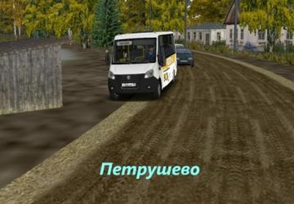 Карта «Село Петрушево» версия 0.2.1 для OMSI 2 (v2.3.004)