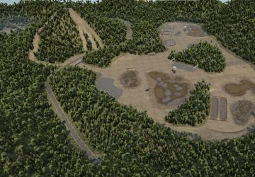 Карта «Sling Valley Mud Park»версия 1.4 для SnowRunner (v15.1)