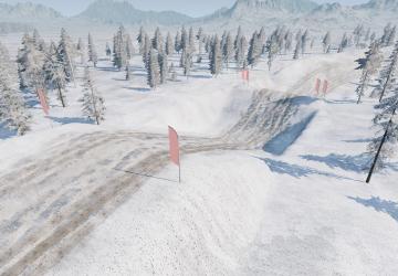 Карта «Snowtrax»версия 1.2 для BeamNG.drive (v0.38.x)