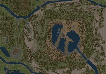 Карта «Сухое море»версия 1 для Spintires: MudRunner (v25.02.21)