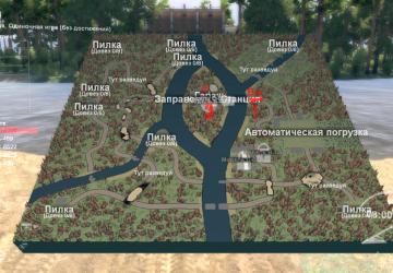 Карта «Тайга 9»версия 1.0 для SpinTires (v03.03.16+)