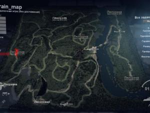 Карта «Terrain Map»версия 01 для SpinTires (v03.03.16)