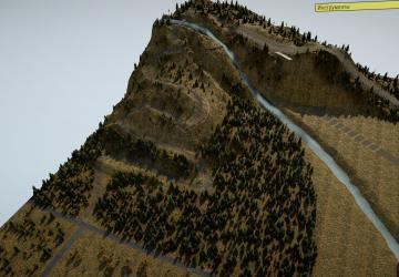 Карта «Testing cars on the autumn map»версия 16.0 для SnowRunner (v16.0)