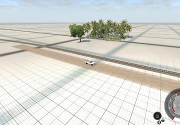Карта «Train test»версия 1.0 для BeamNG.drive (v0.13)