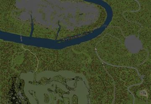 Карта «Три пилки»версия 1.0 для SpinTires (v03.03.16)