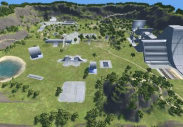 Карта «Ultimate Test Terrain»версия 5.0 для BeamNG.drive (v0.10-0.11.x)