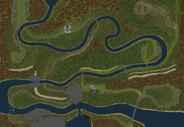 Карта «В путь-дорогу»версия 1 для Spintires: MudRunner (v25.02.21)