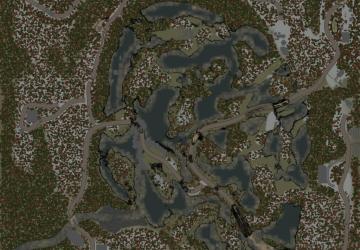 Карта «Весенний потоп»версия 1 для Spintires: MudRunner