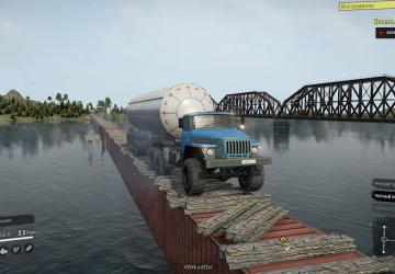 Карта «Витимский мост»версия 15.0 для SnowRunner (v15.0)