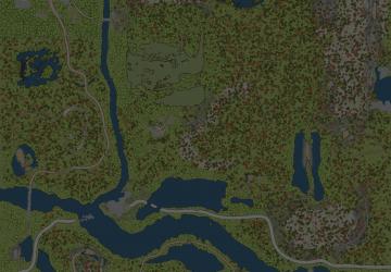 Карта «Водные преграды»версия 1 для Spintires: MudRunner (v25.02.21)