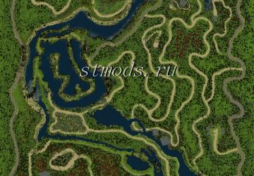 Карта «Воскресная дорога/Sunday Drive»версия 1.0 для SpinTires (v03.03.16)