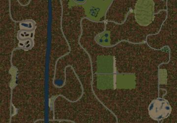 Карта «Заброшенные шахты в России»версия 1.0 для SpinTires (v03.03.16)