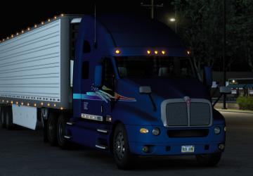 Kenworth T2000версия 1.0 для American Truck Simulator (v1.43.x)