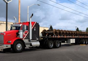 Kenworth T800 2008 Combo Plusверсия 1.0 для American Truck Simulator (v1.43.x)