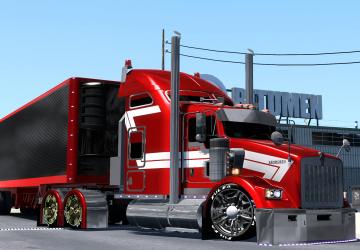 Kenworth T800 Tuningверсия 1.0 для American Truck Simulator (v1.40.x, 1.41.x)