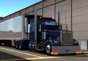 Kenworth W900 Highway Killerверсия 8.6 для American Truck Simulator (v1.57.x)