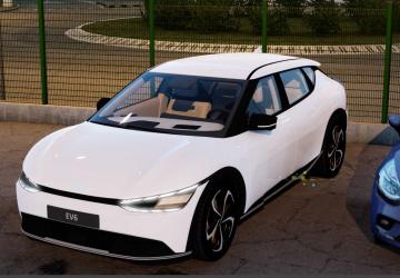 Kia Ev6 2022версия 1.0 для Euro Truck Simulator 2 (v1.53.x)