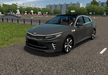 Kia Optima 2016 2.0 GTверсия 29.05.2022 для City Car Driving (v1.5.9.2)