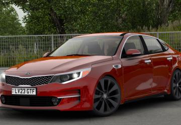 Kia Optima 2016версия 1.6 для Euro Truck Simulator 2 (v1.57.x)