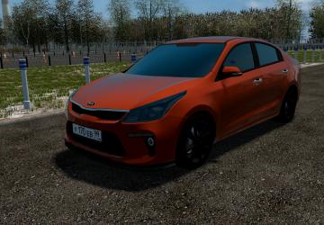 KIA RIO 1.6iверсия 05.03.2022 для City Car Driving (v1.5.9.2)