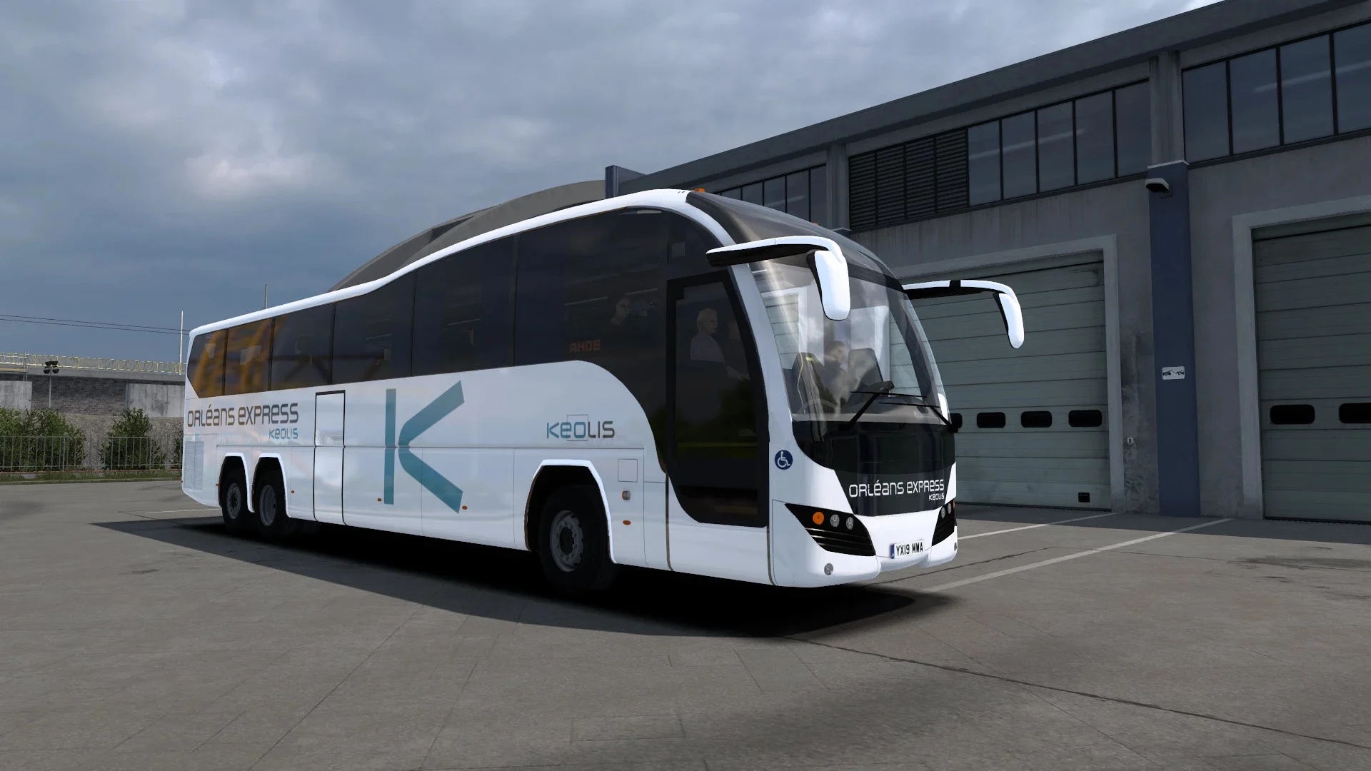 Euro Truck Simulator 2 "Автобус Plaxton Elite" [v1.0]