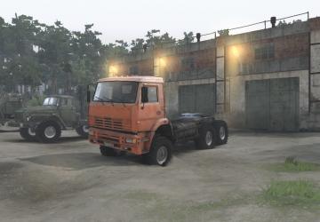 Колёса на Краз 255Б, Урал 4320 и Камаз 6520/22v24.06.24 для SpinTires (v03.03.16)