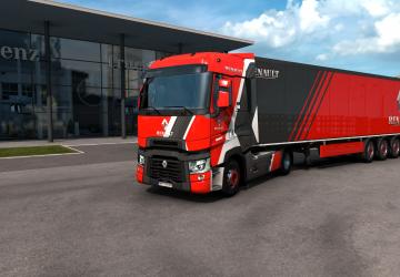 Комбо скин Renault Tверсия 1.0 для Euro Truck Simulator 2 (v1.40.x)