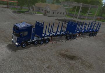 Комплект дорожных поездовверсия 2.2A для Farming Simulator 2017 (v1.5.x)