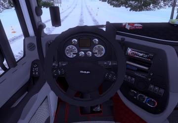 Кожух на руль для daf xf 105версия 1.0 для Euro Truck Simulator 2