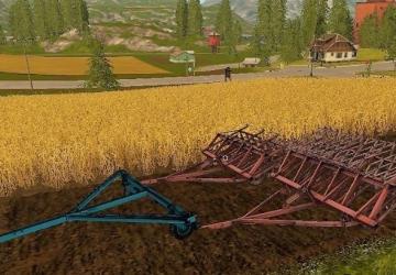 КПС-4Н КПС-4 сцепка КПС-8версия 1.0 для Farming Simulator 2017 (v1.5.3.1)