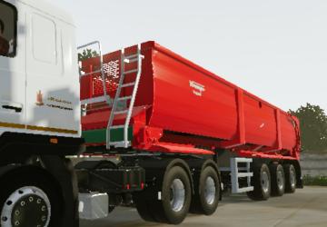 KRAMPE Bandit Semi-trailerверсия 1.0 для Farming Simulator 20 (v0.0.0.63)