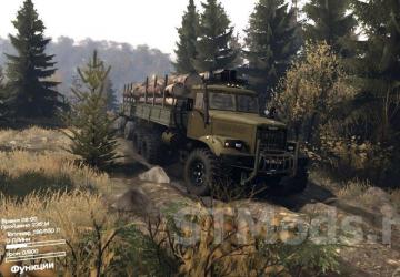 КрАЗ 255-Бверсия 1.1.0 для SpinTires (v03.03.16)
