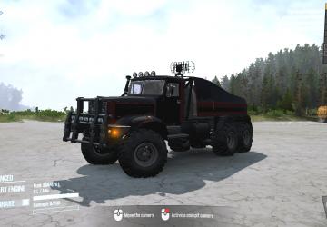 KRAZ 255Fверсия 04.04.2020 для Spintires: MudRunner (v10.06.19)