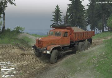 КрАЗ-256 Б2версия 1.0.0 для SpinTires (v03.03.16)