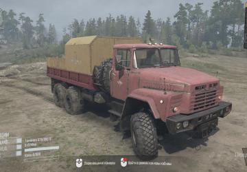 Краз-260/260Вверсия 21.10.19 для Spintires: MudRunner (v18.05.21)