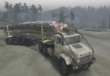 КрАЗ-6322версия 1.5 для SpinTires (v03.03.16)