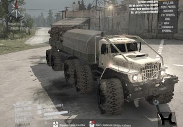 КрАЗ «CHABORZ» 10x10версия Final для Spintires: MudRunner (v18/05/21)