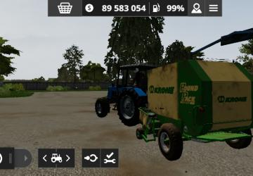 Krone Roundpack 1250 Multi Cutверсия 1.0 для Farming Simulator 20 (v0.0.0.63)