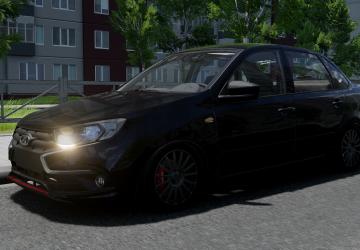 Lada Grantaверсия 1.0 для BeamNG.drive (v0.32.x)