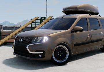 Lada Largus/Renault Logan/Dacia Loganверсия 5.0 для BeamNG.drive (v0.30.x)
