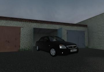 Lada Priora 2014 by klaxon275версия 16.02.2022 для City Car Driving (v1.5.9.2)