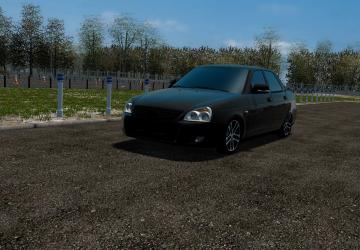 Lada Priora Sedan v2.0версия 27.10.2022 для City Car Driving (v1.5.9.2)